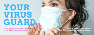 3ply Surgical Mask Blue | Type IIR EN 14683 CE Medical Mask Disposable Surgical Mask FluShields 