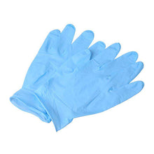 Carica l&#39;immagine nel visualizzatore di Gallery, Blue Non Powdered Nitrile Gloves | 100pcs / box | Various Sizes Nitrile Gloves FluShields 
