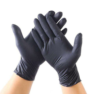 Blue Non Powdered Nitrile Gloves | 100pcs / box | Various Sizes Nitrile Gloves FluShields 