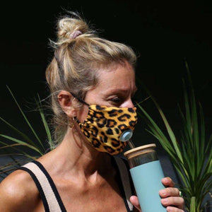 Drink Mask Adapter | Straw Mask | Drink While Wearing Face Mask FluShields 
