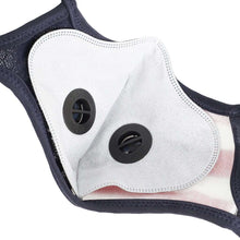 Carica l&#39;immagine nel visualizzatore di Gallery, Sports Face Mask | US Flag Mask | Reusable Face Mask Reusable Sports Mask FluShields 
