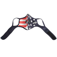 Load image into Gallery viewer, Sports Face Mask | US Flag Mask | Reusable Face Mask Reusable Sports Mask FluShields 

