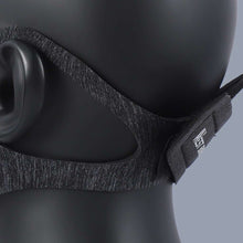 Charger l&#39;image dans la galerie, Sports Mask | Dark Grey Tactical Mask with Valve Reusable Sports Mask FluShields 
